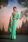 Soloni Flower Silk By Rajpath Linen Silk Saree Best Wholesale Shop In Surat